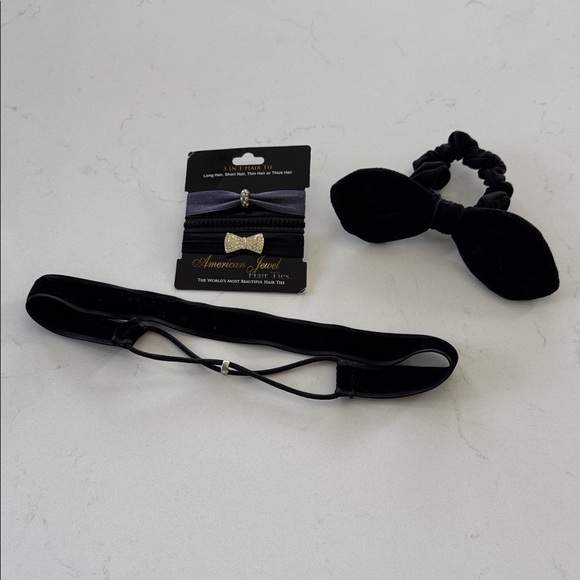 J. Crew Accessories - Black Hair Accessories Set NWOT ✨